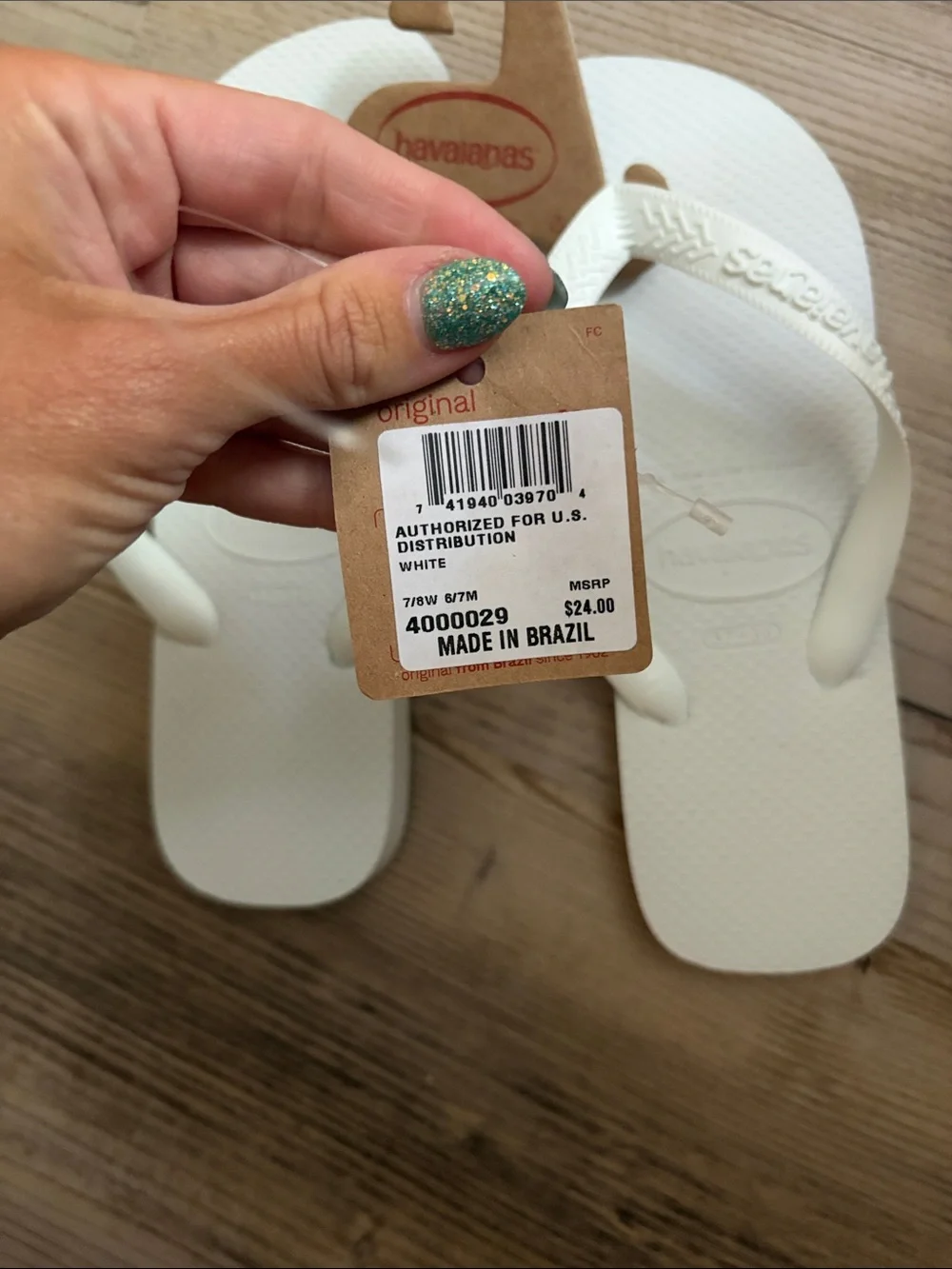 Havaianas nwt tag