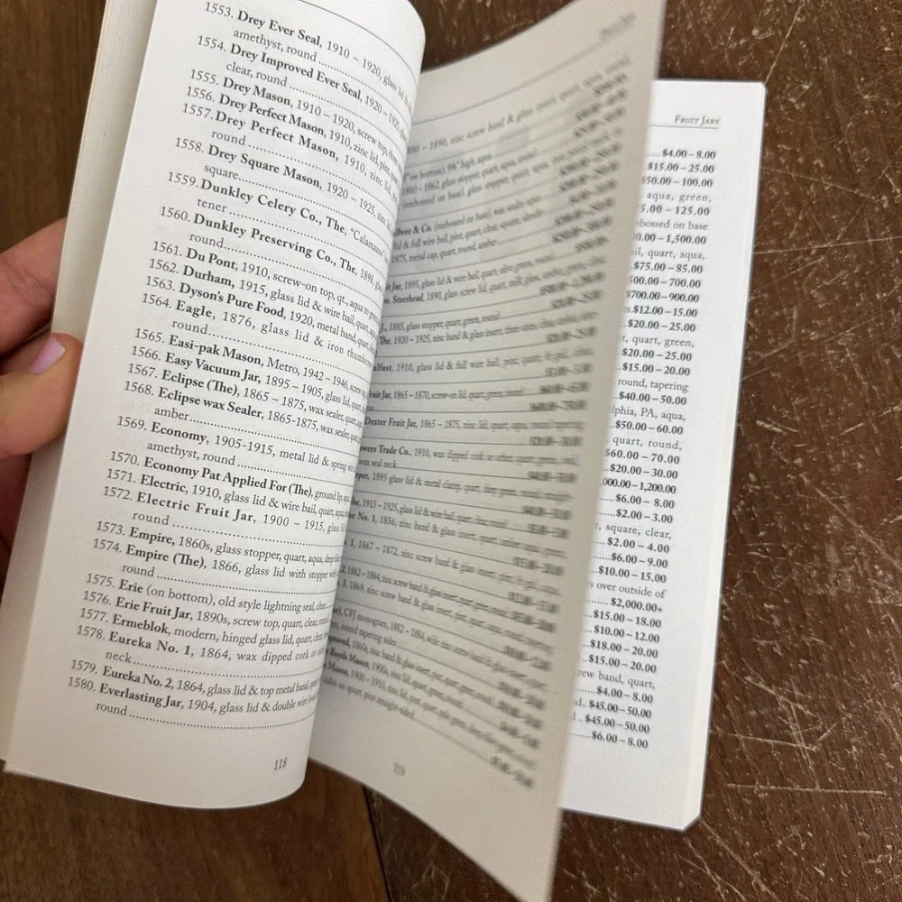 Collectors Books bottle pricing