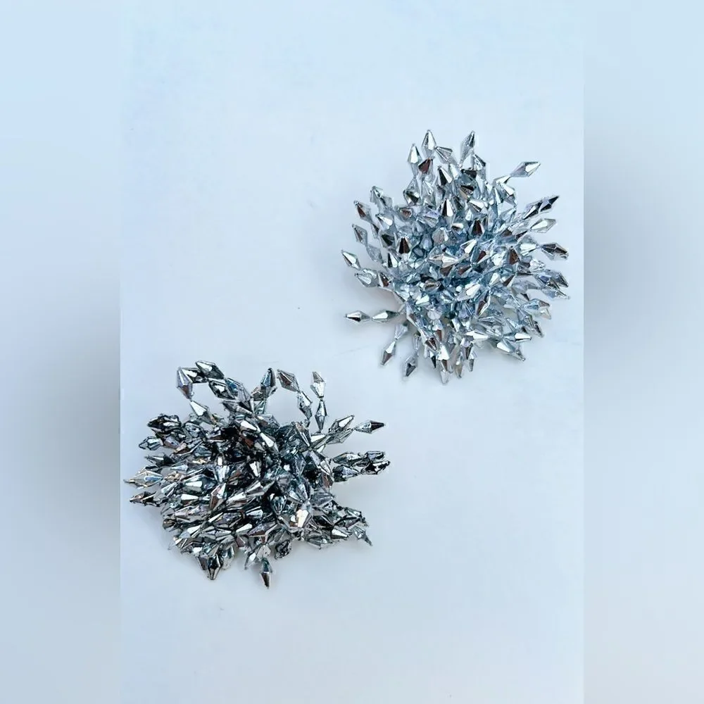 Free People silver flower