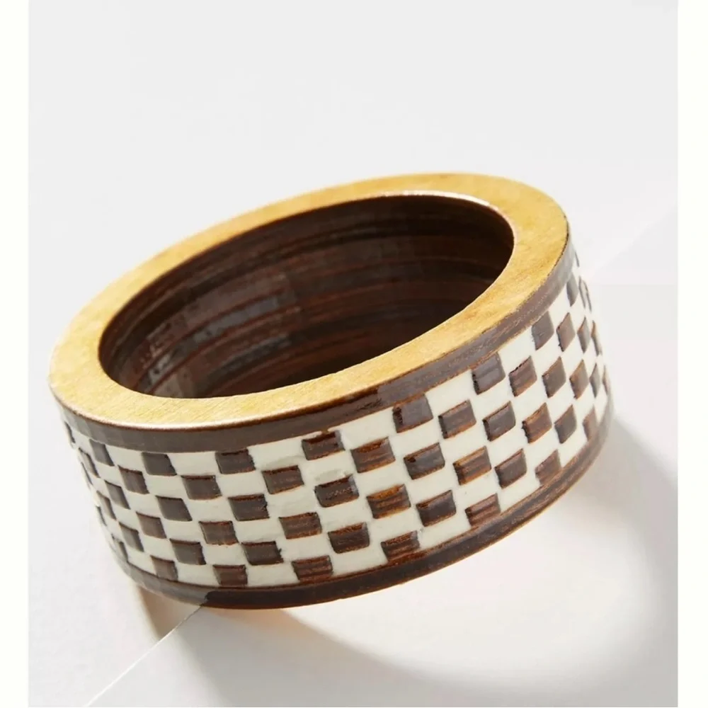 Anthropologie wooden bangle