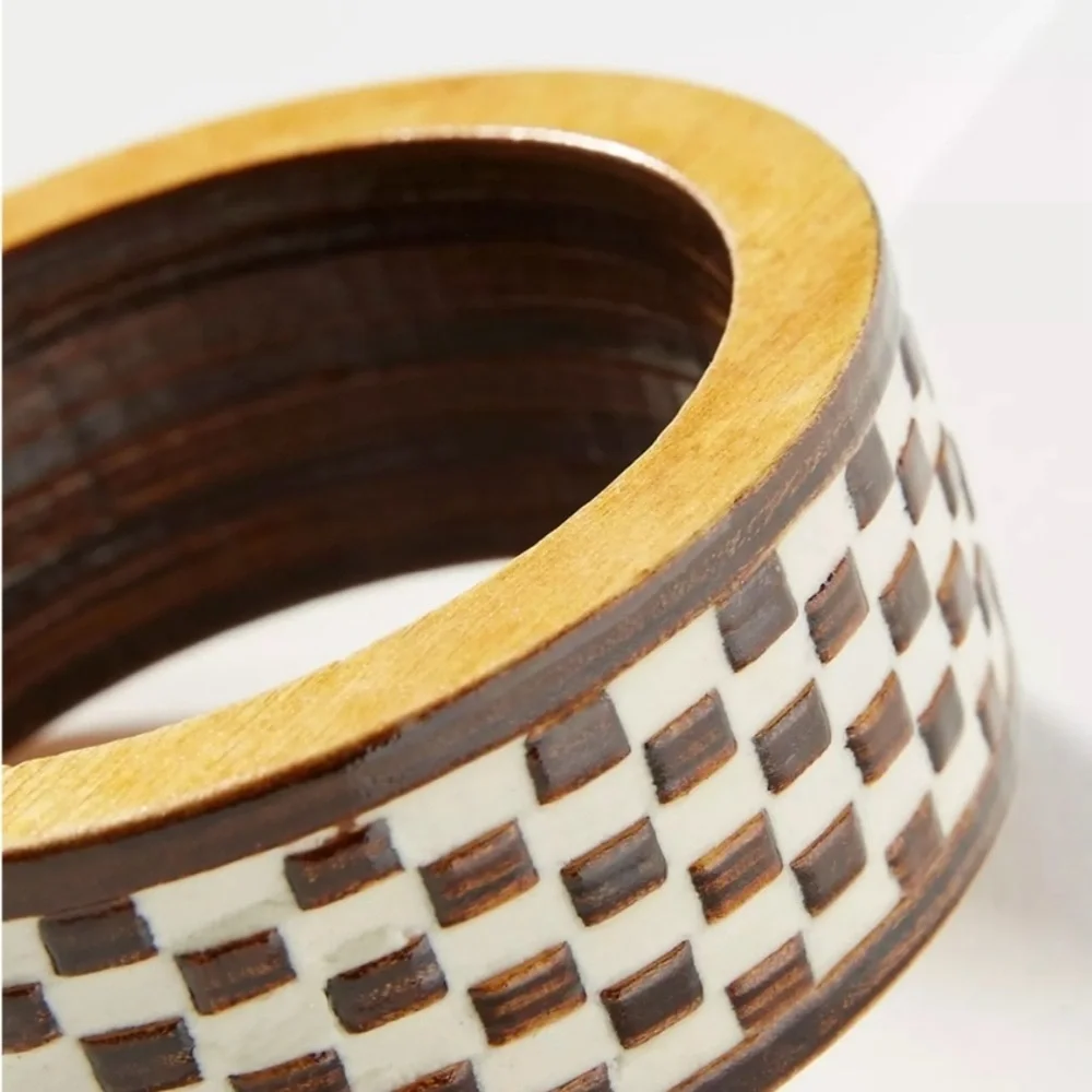 Anthropologie wooden bangle