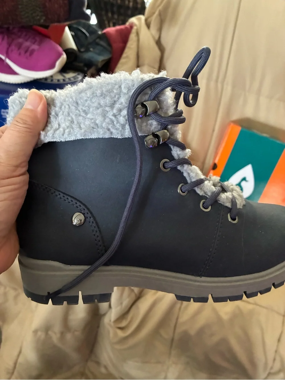 Sporto navy boots