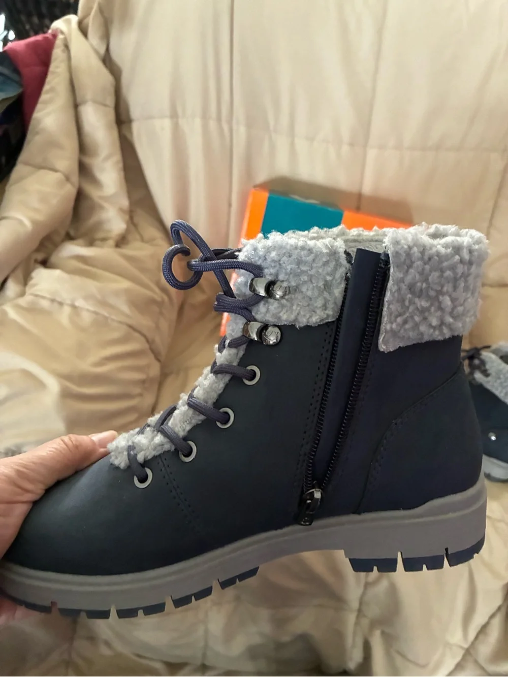 Sporto navy boots