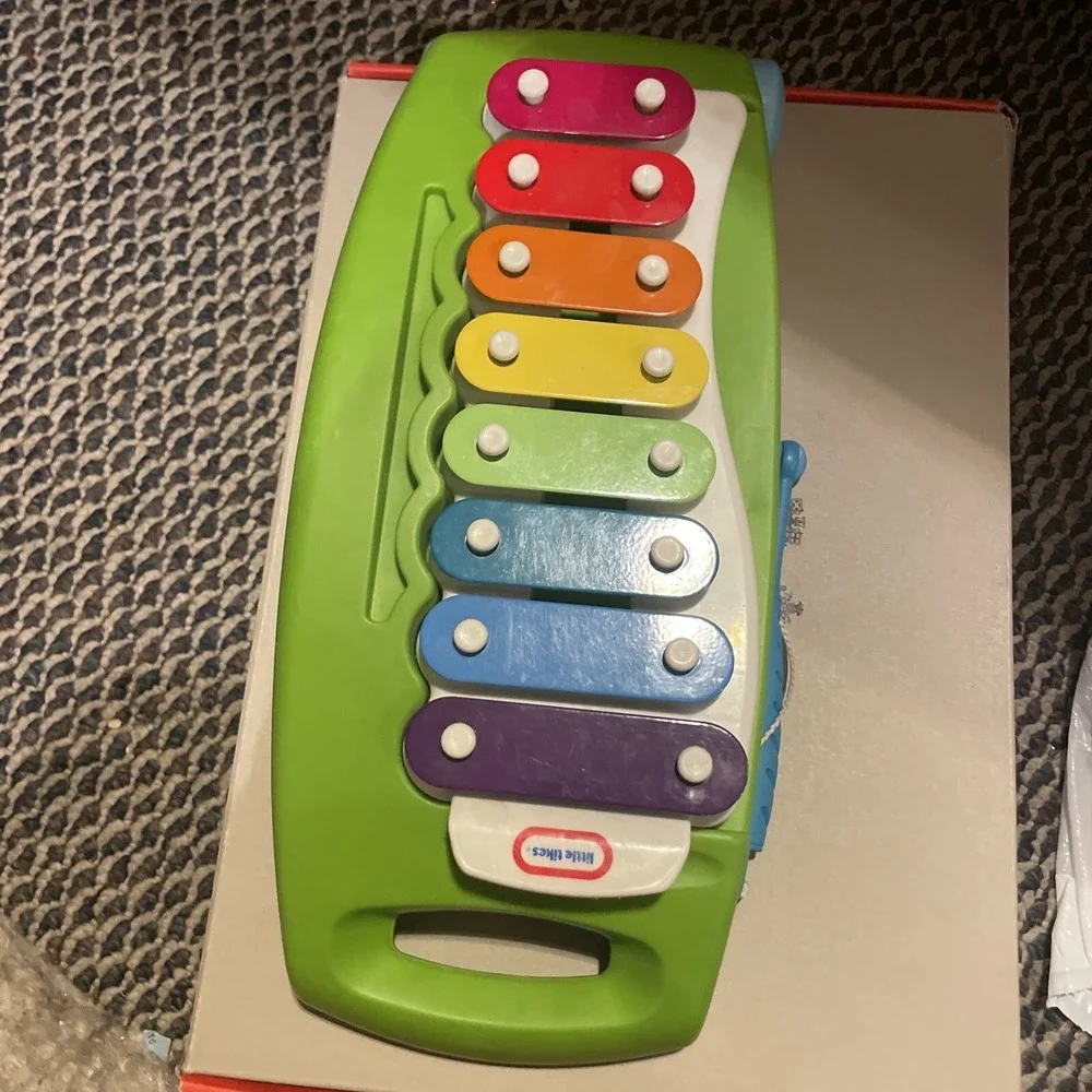 Little Tikes Xylophone Kids OS Multicolor Good Tap-a-Tune Musical Toy Mallet