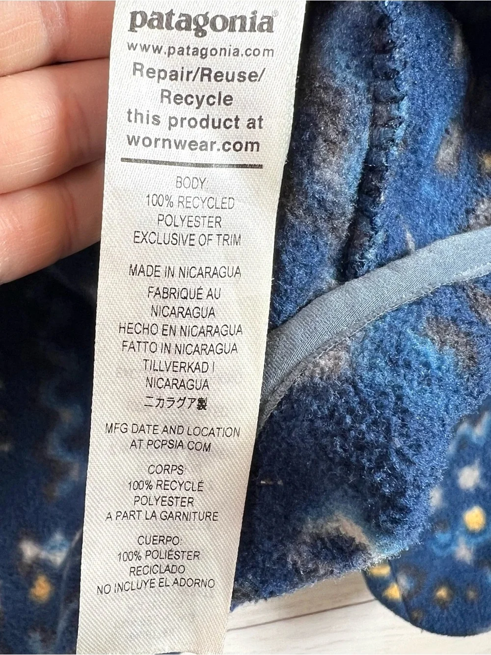 Patagonia synchilla snap