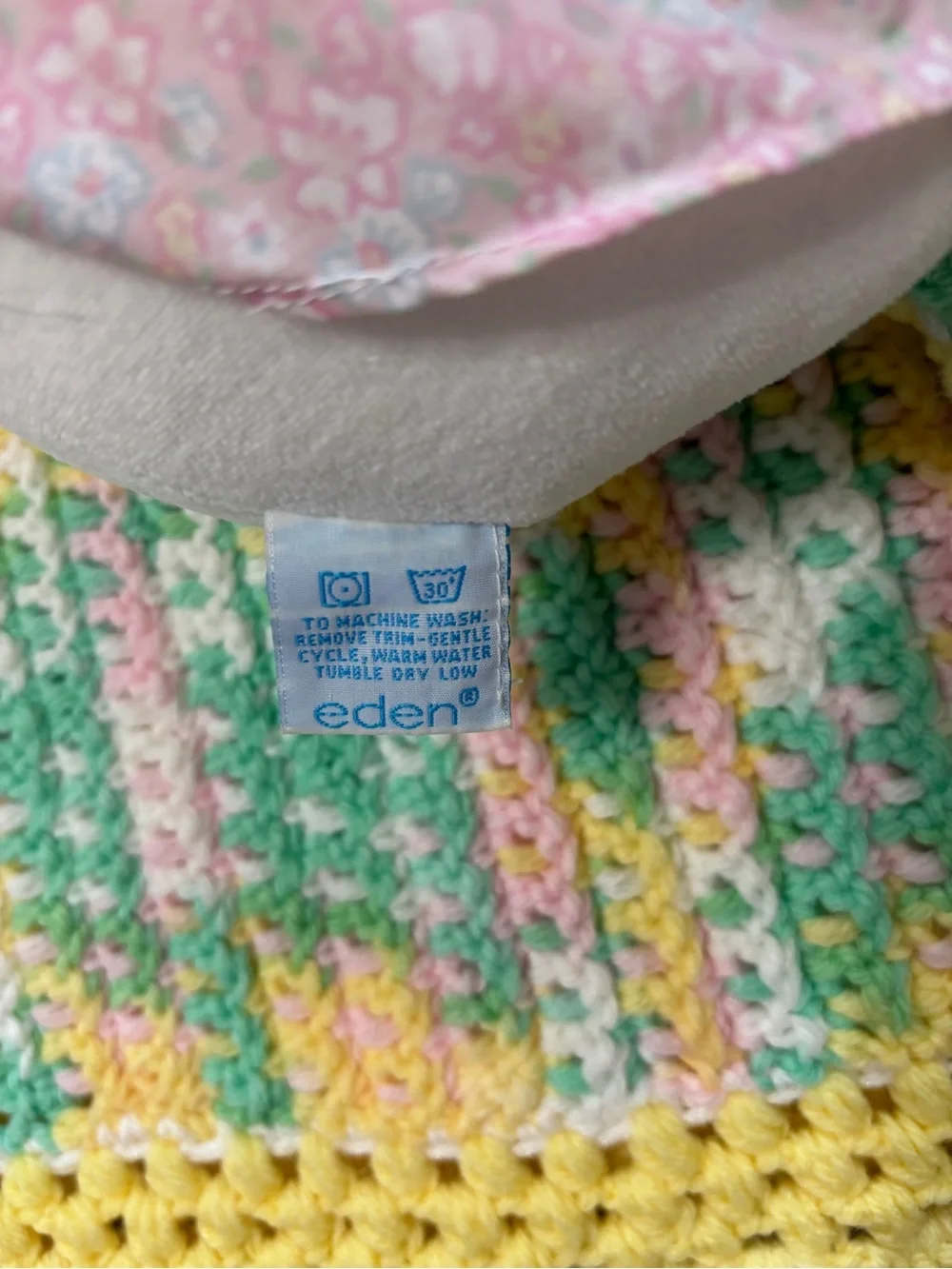 Handmade crochet baby