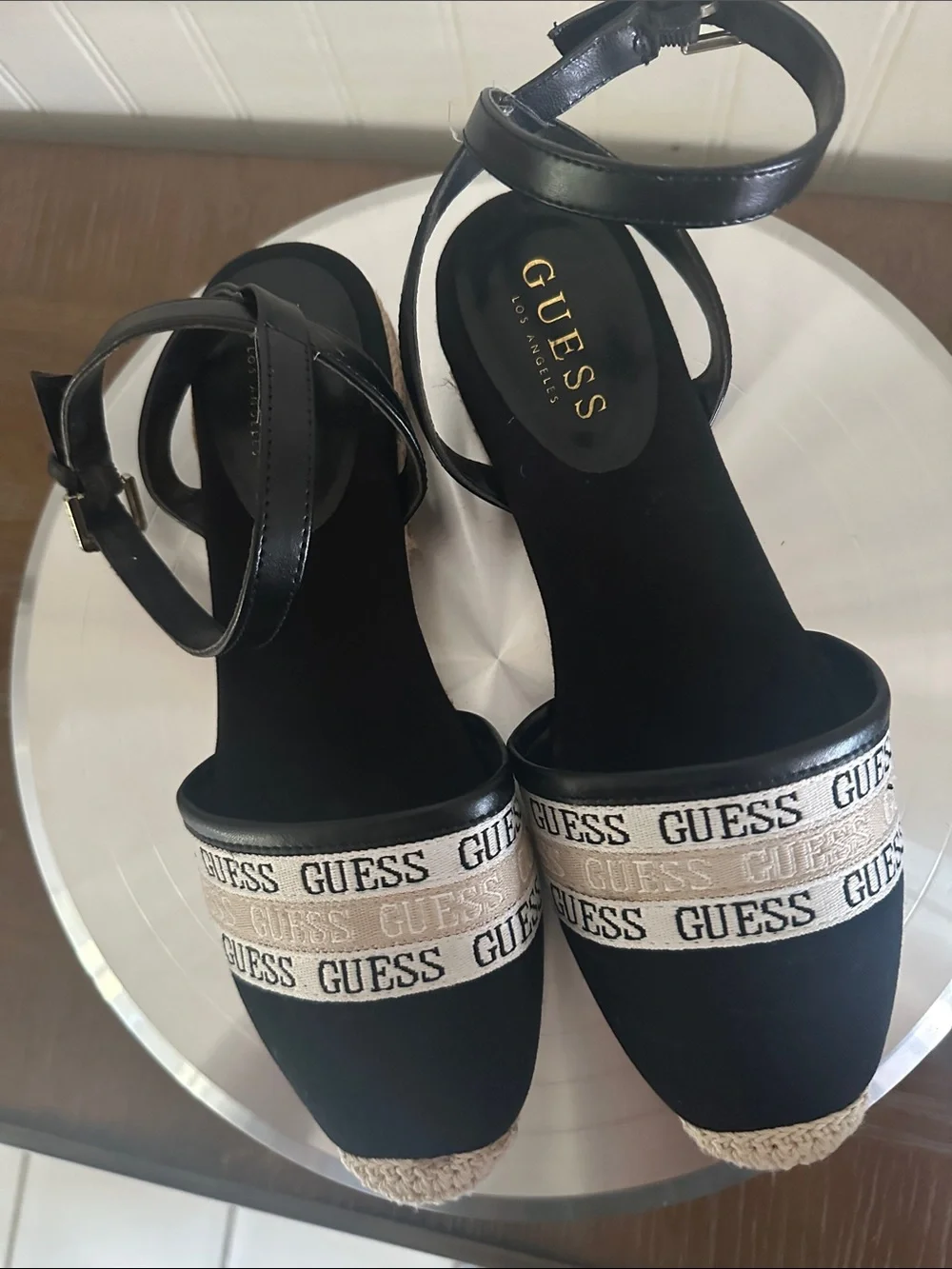 Guess black sandal