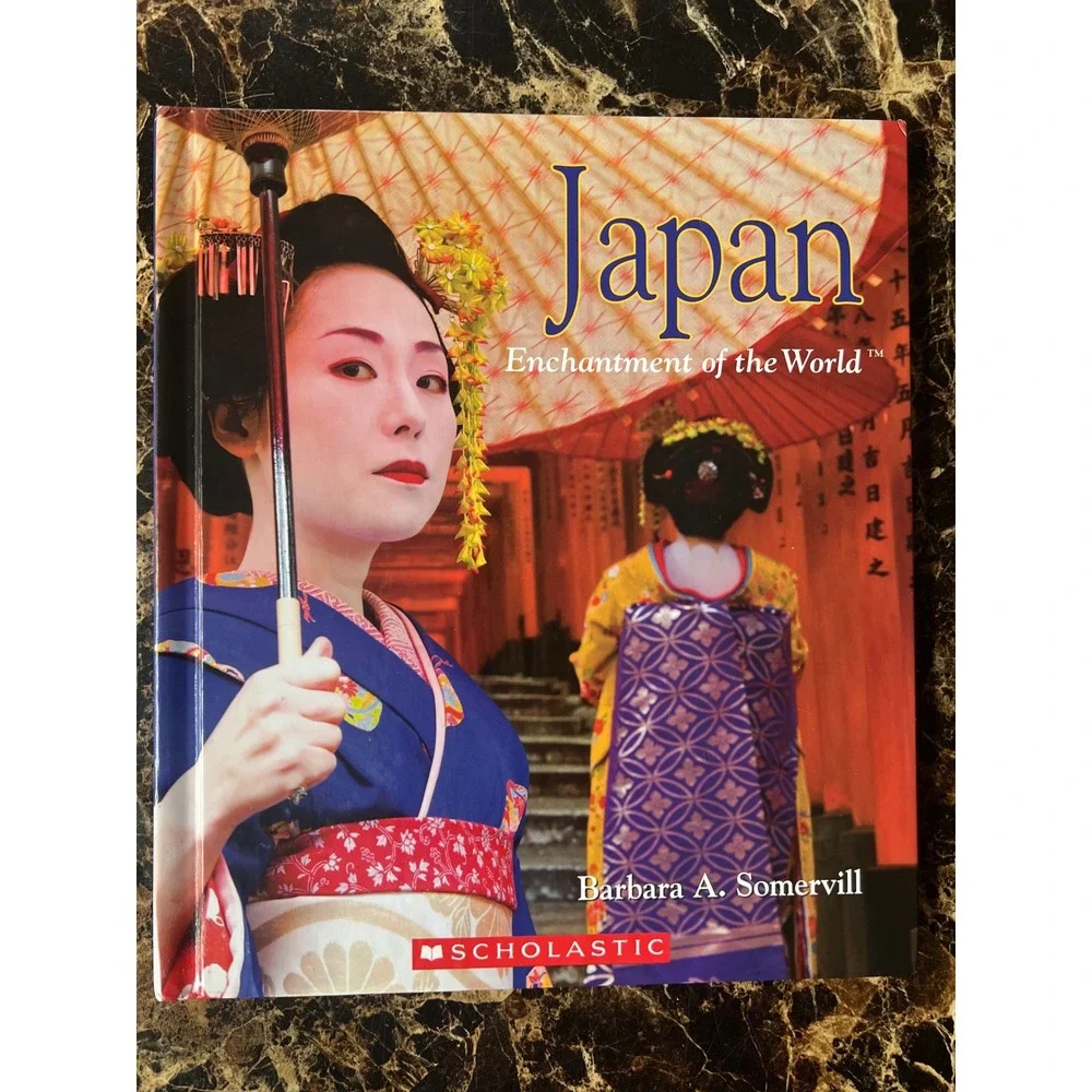 Japan Enchantment of the World Second Series‎ Barbara Somervill Scholastic Book