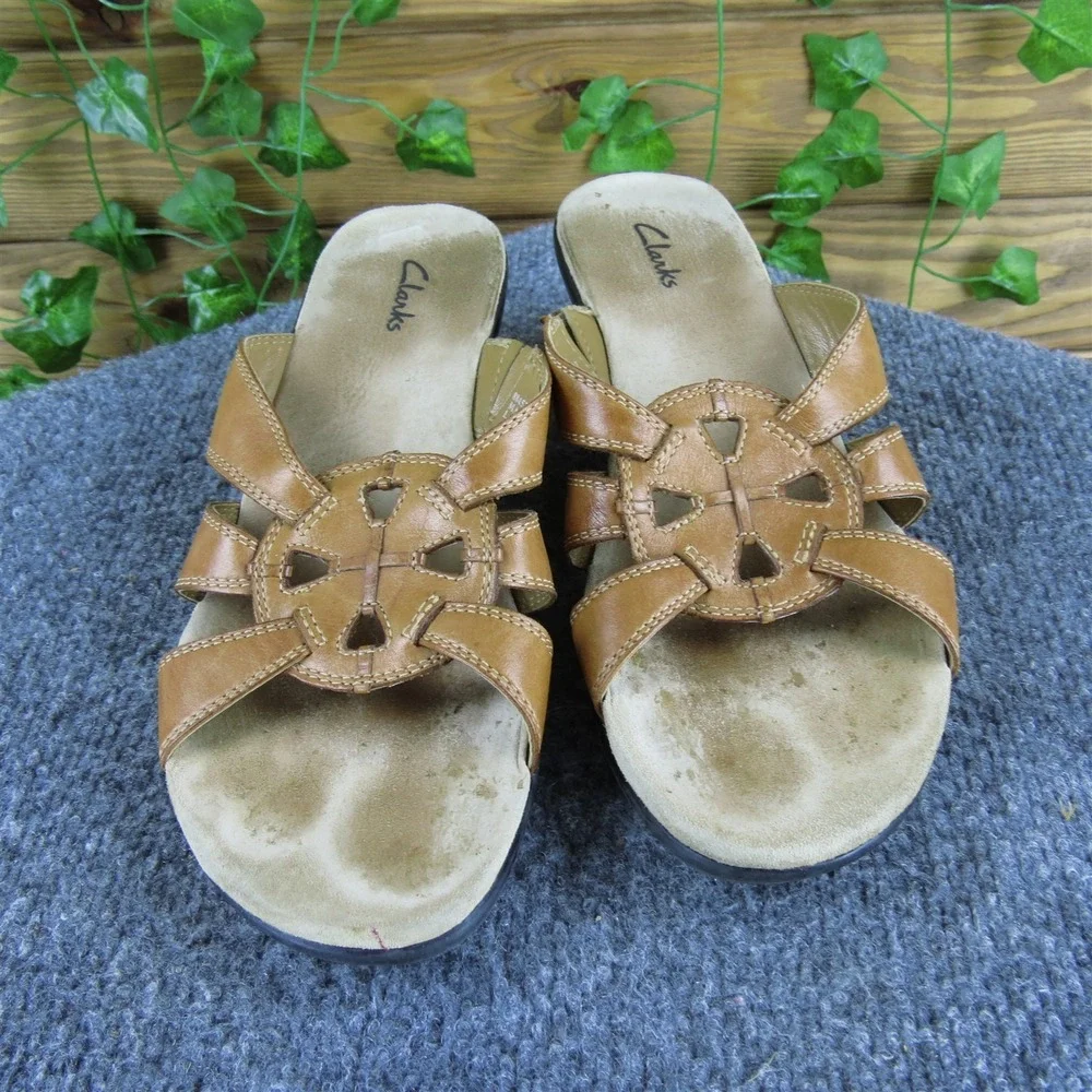 Clarks women slide