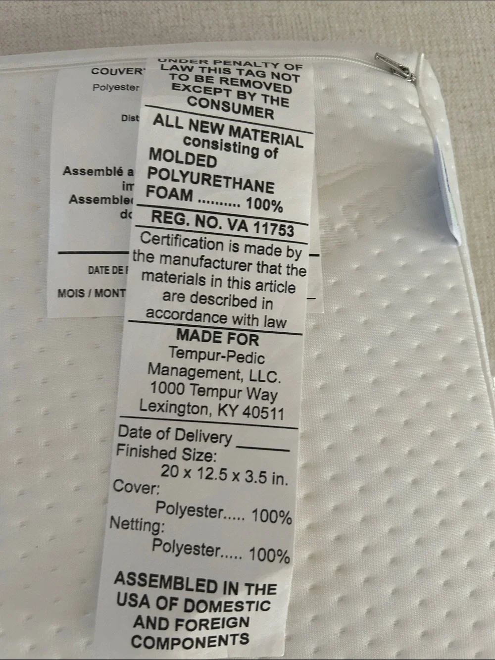 Tempur Pedic new open