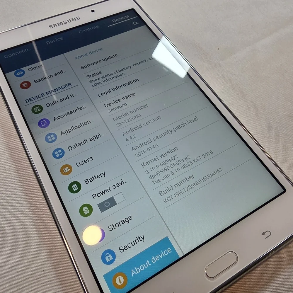 Samsung galaxy tab