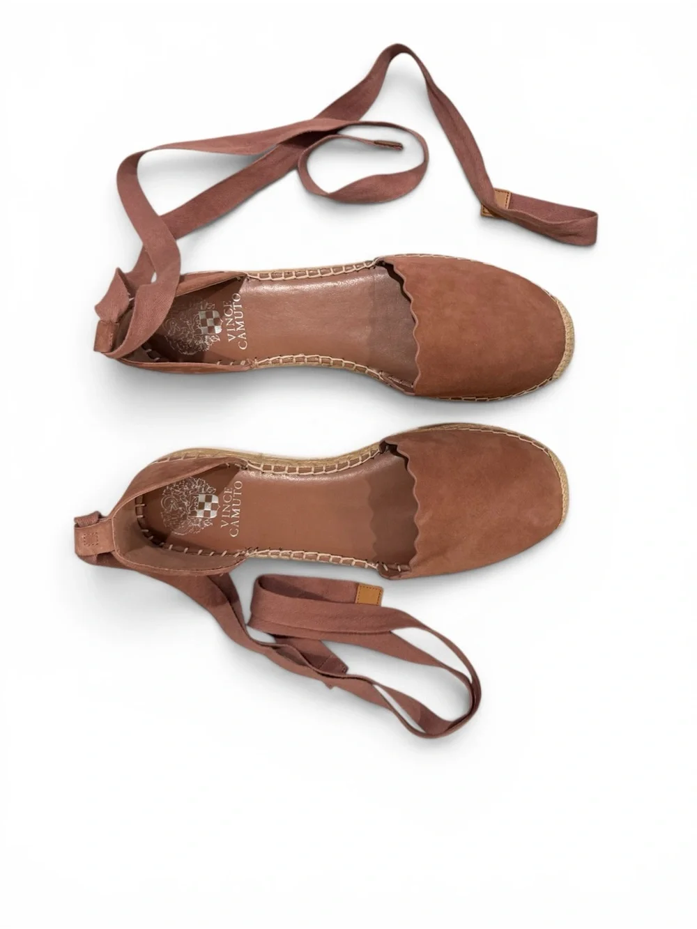 Vince Camuto suede upper