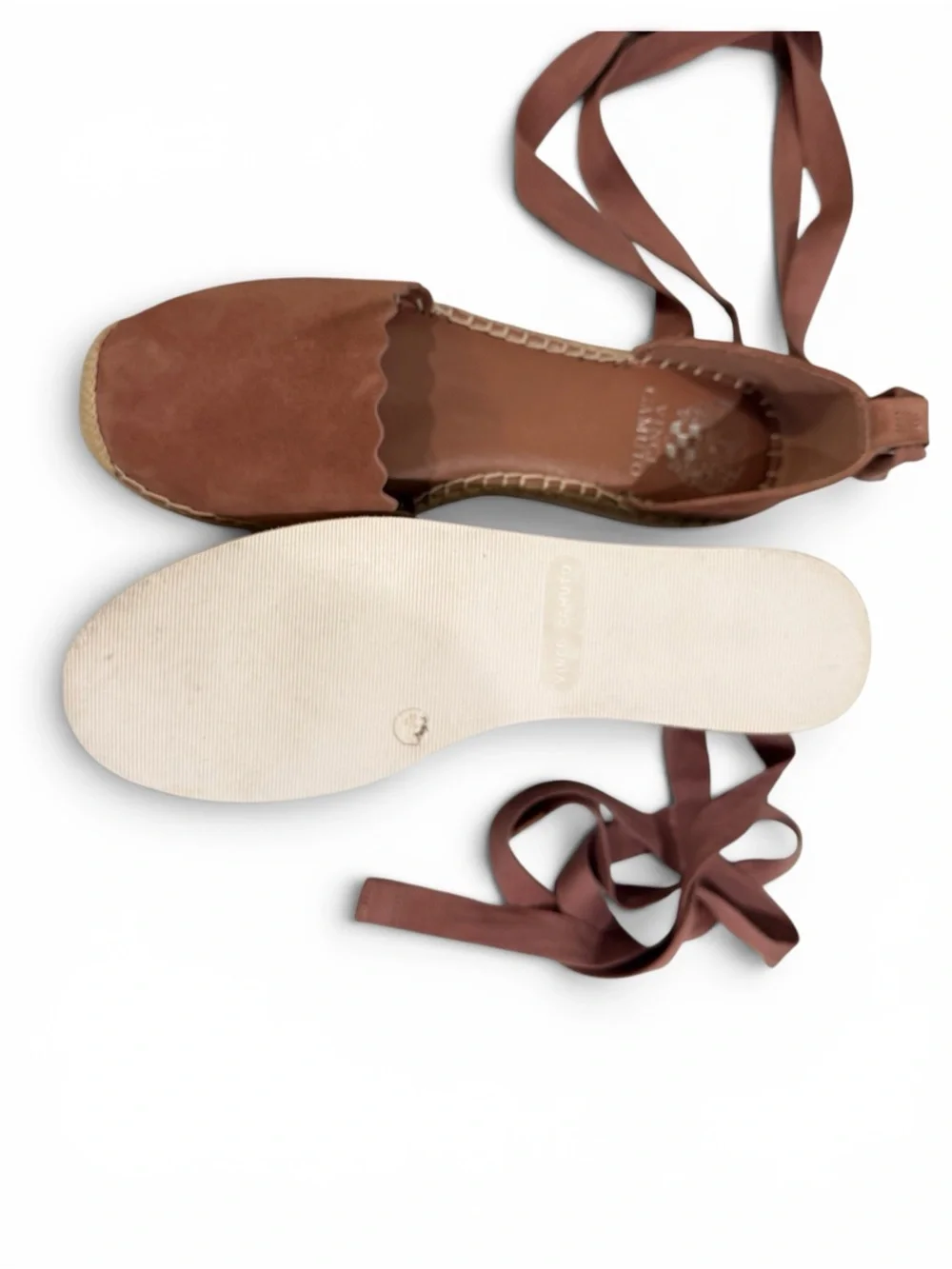 Vince Camuto suede upper