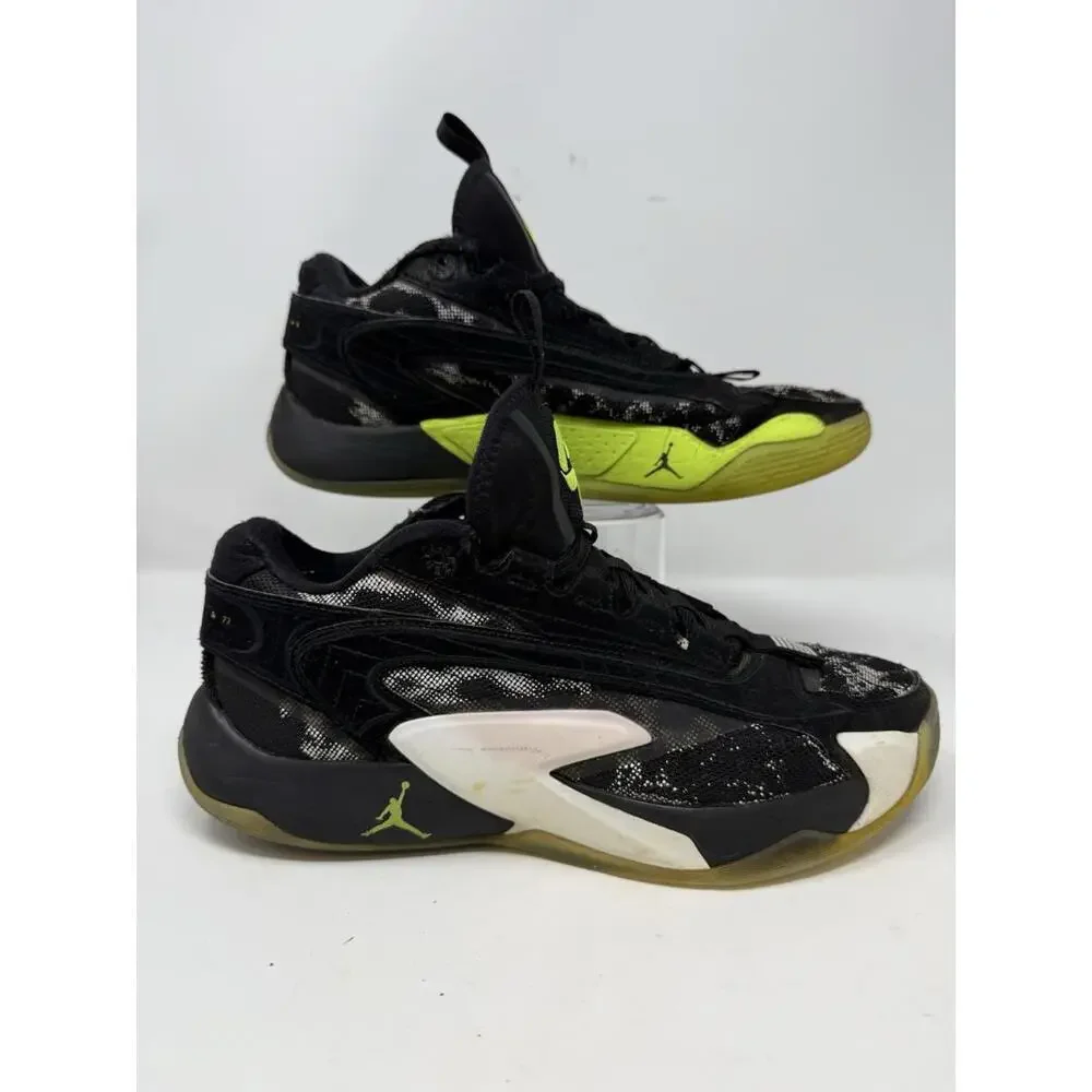 Men's Nike Air Jordan Luka 2 DX8733-017 Black‎ White Volt Size 8.5US