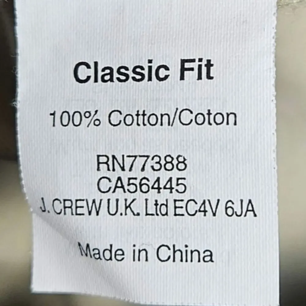 J. Crew crew classic