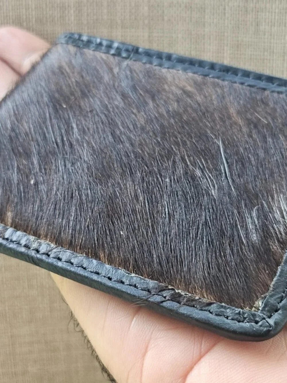 N/A fur billfold