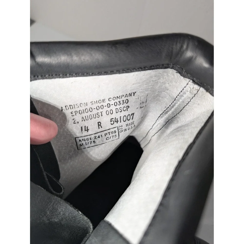 Addison Shoe Company army shoe biltrite