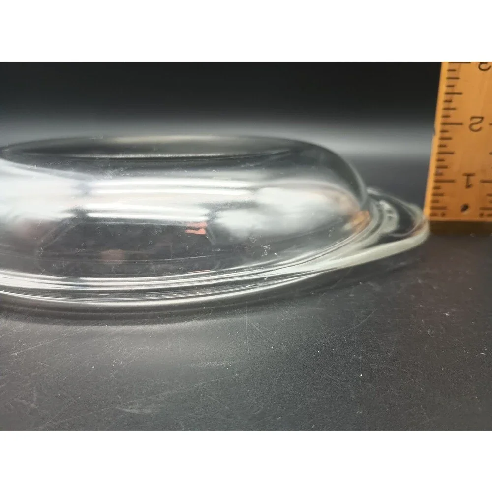 VINTAGE Clear Glass PYREX 684-C-3 Oval LID ONLY