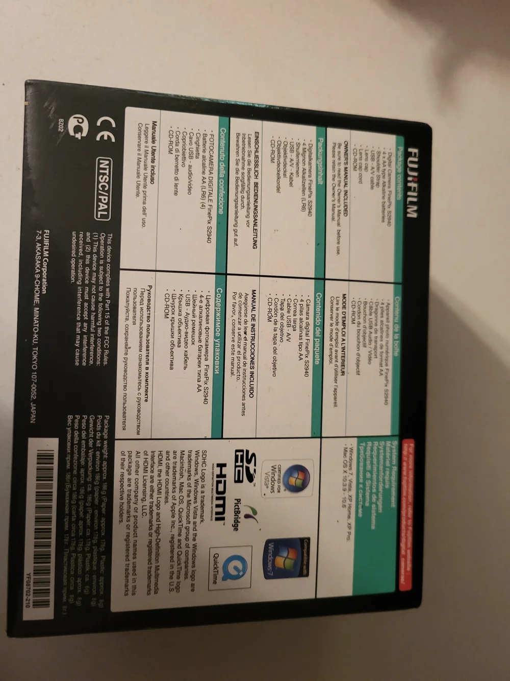 Fujifilm finepix s2940