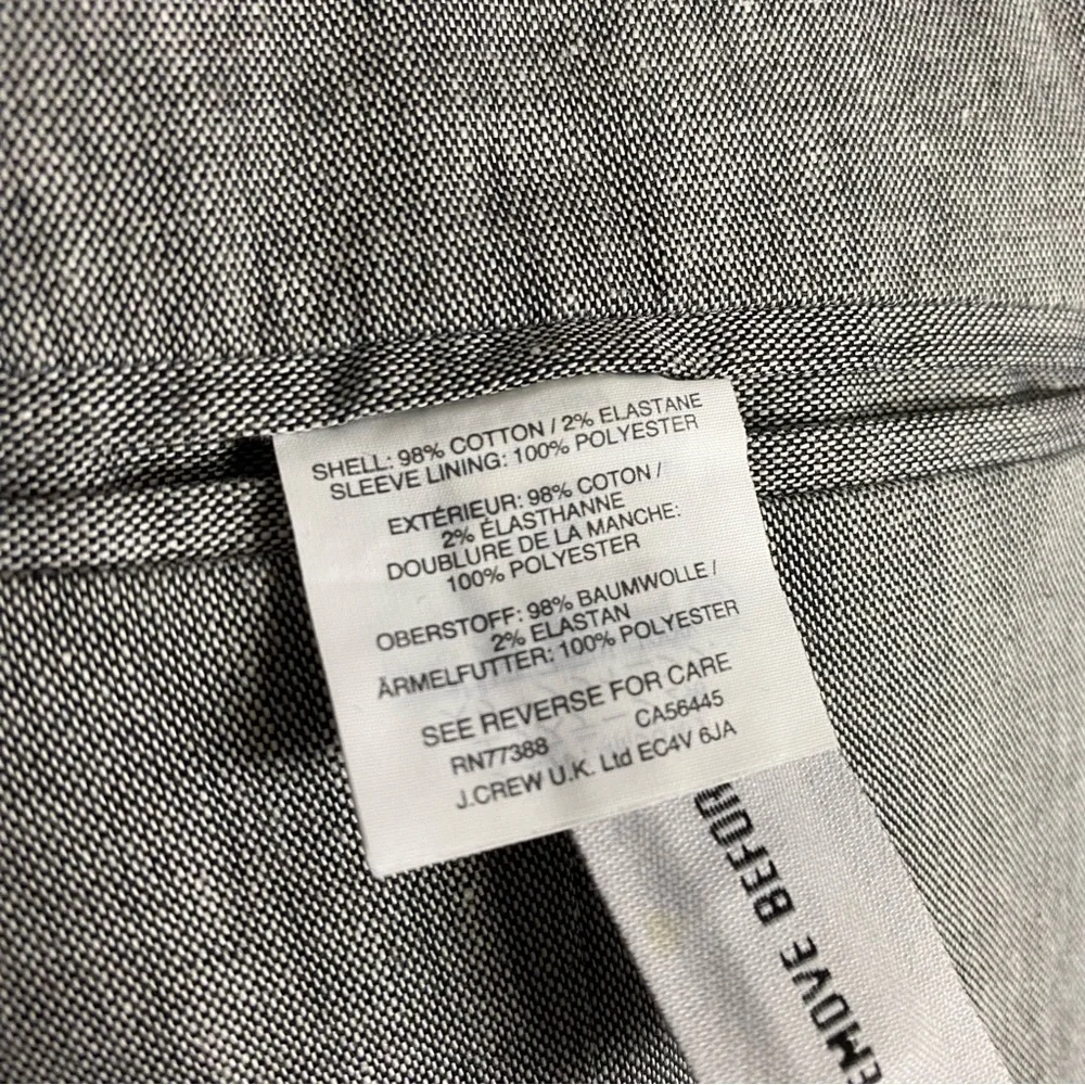 J. Crew size 38r