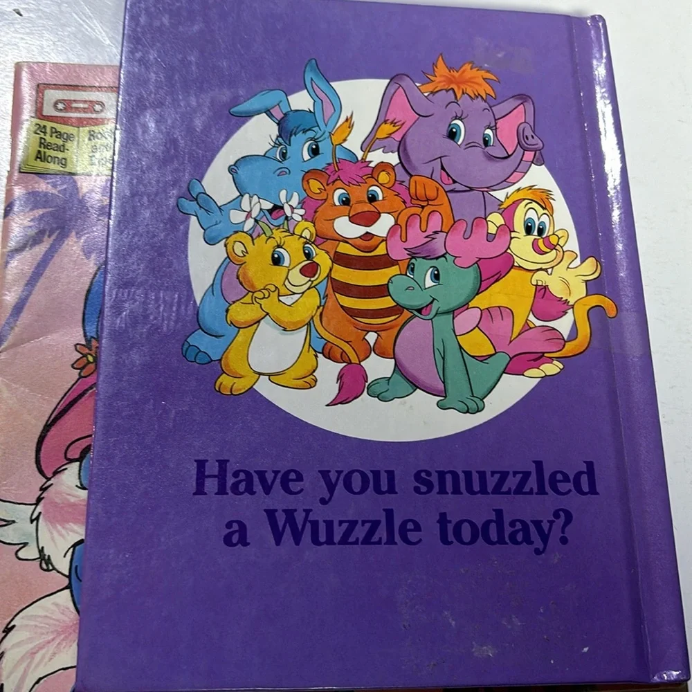 WUZZLES BOOK 1980s wuzzel book Wizzles Books WALT DISNEY WUZZLES BOOKS