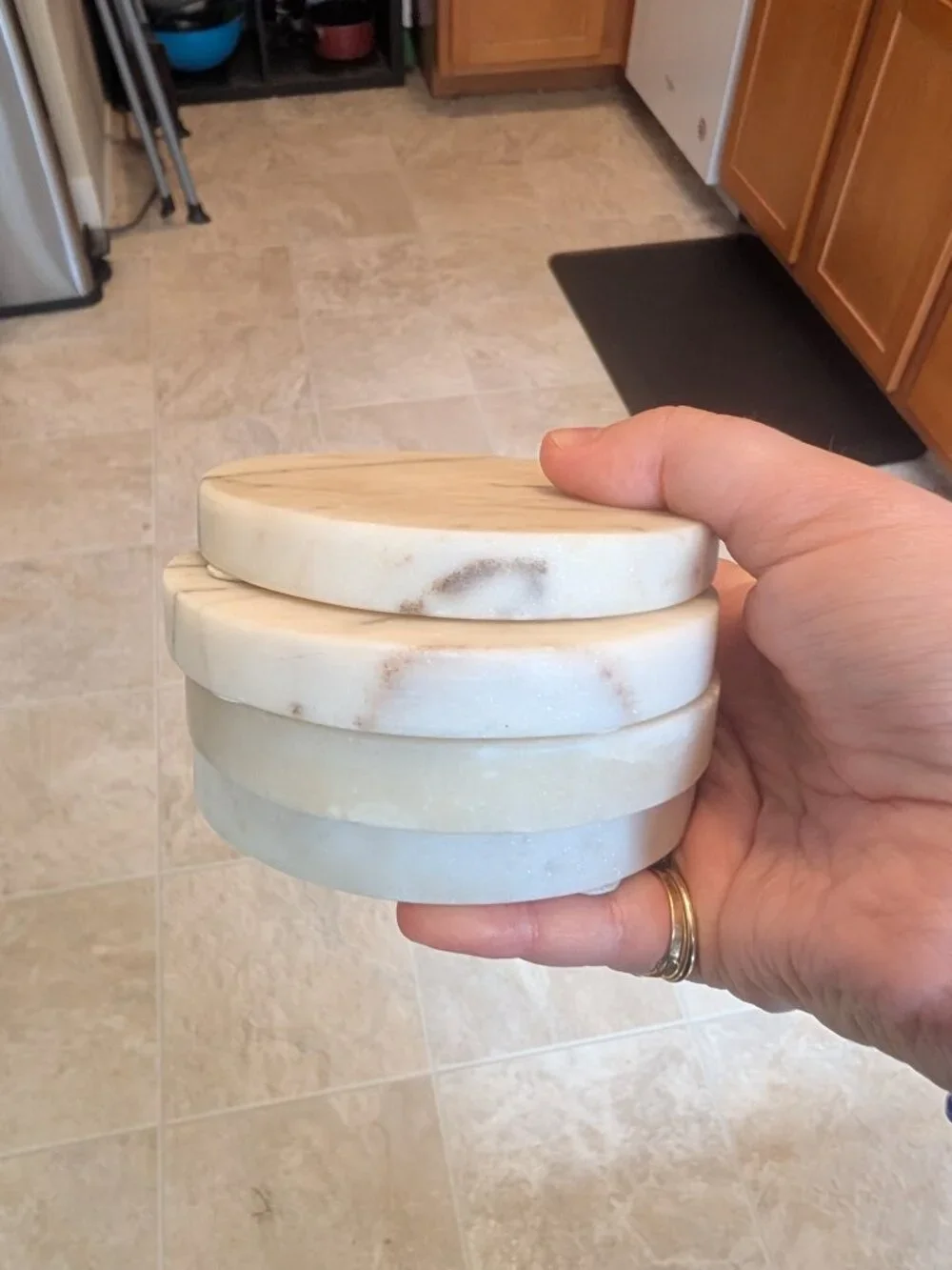 N/A marble coasters