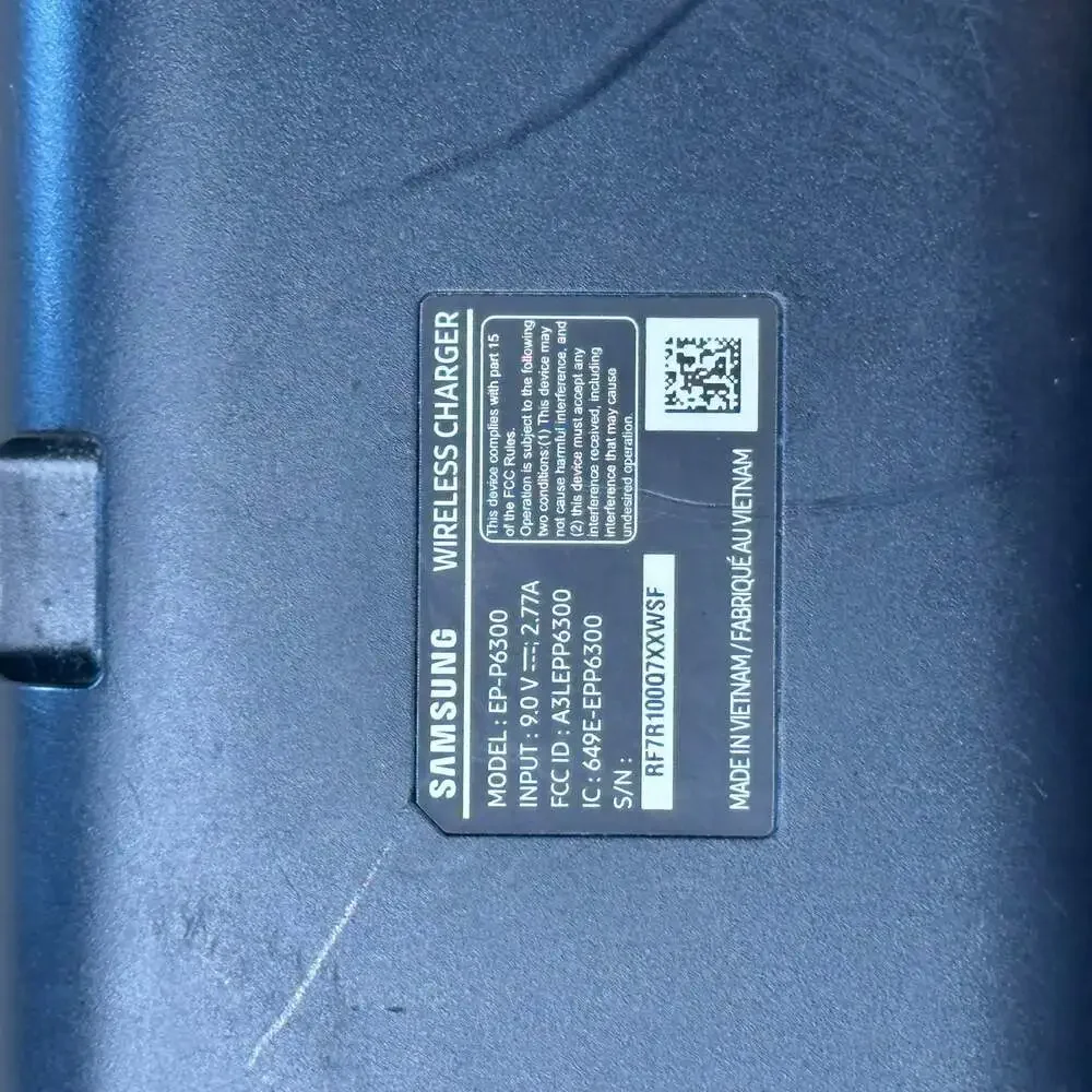 Samsung wireless charger