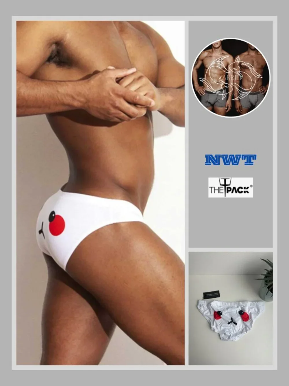 ThePack - Kiko Rabbit Brief - White (M)