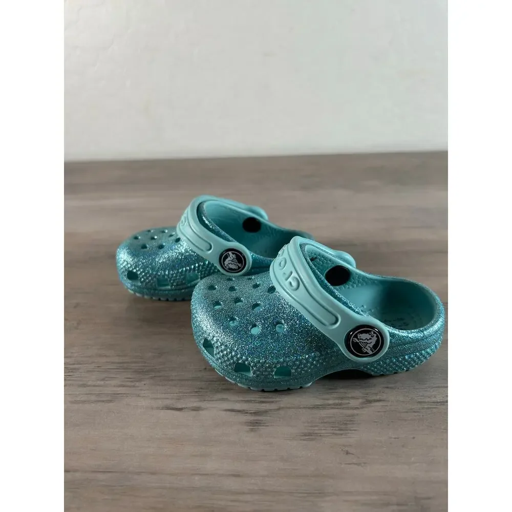CROCS classic teal