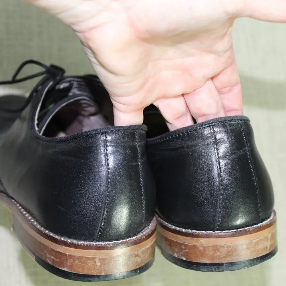 Banana Republic Men’s 12 Black Lace Up Loafers