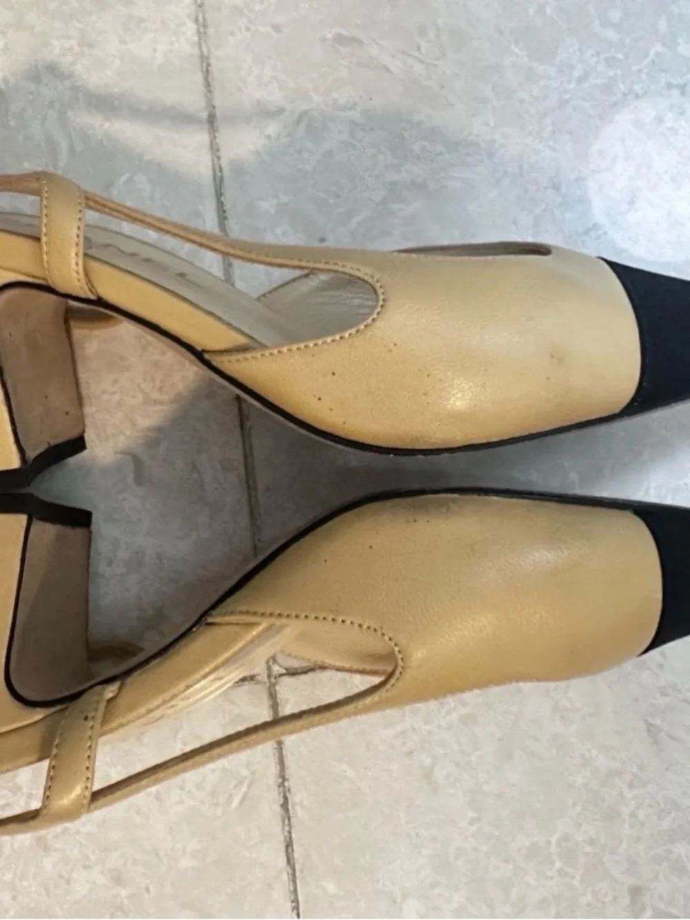 CHANEL leather shoes