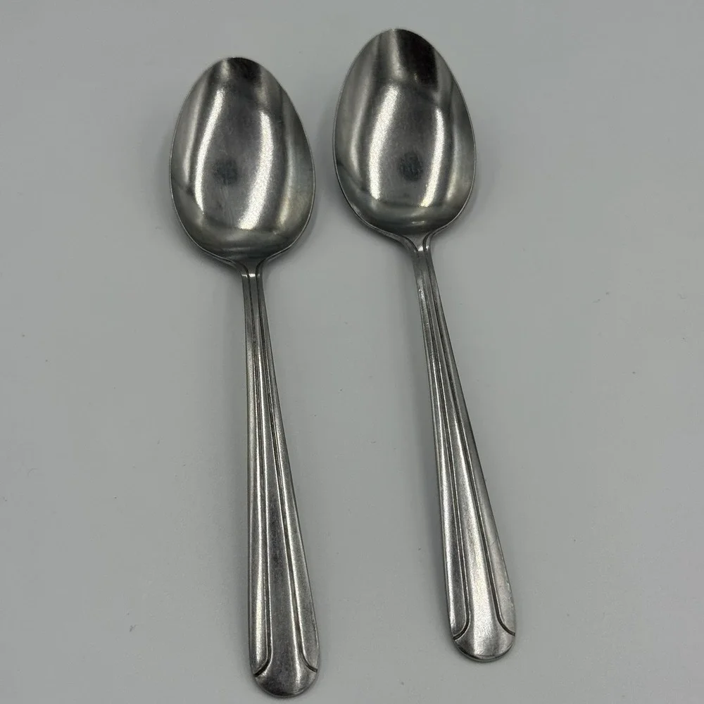 Vintage Waldo Stainless Set Of 2‎  Spoons - Replacement Pieces