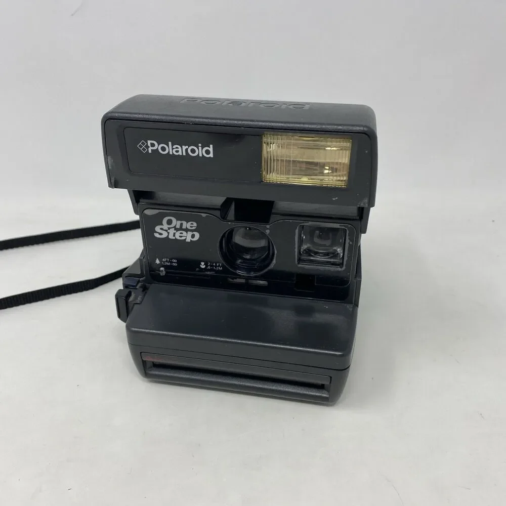 Vtg Polaroid Instant Camera One Step Film 90’s Retro Photography UNTESTED