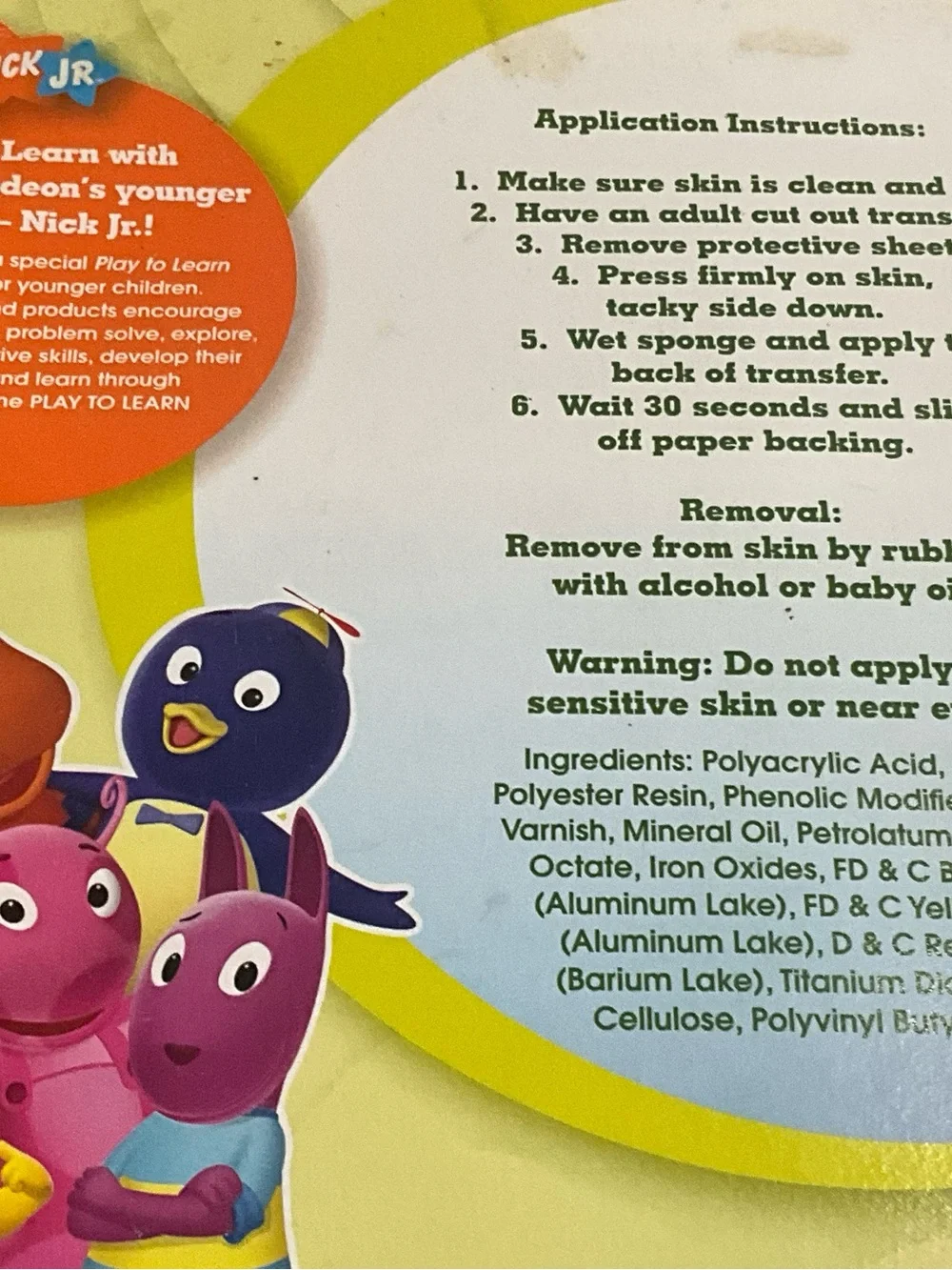 Nickelodeon 2008 backyardigans