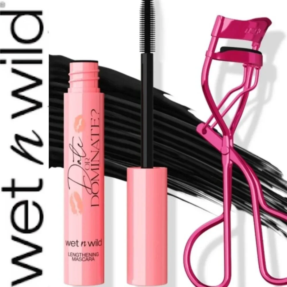 Wet-n-Wild Date Or‎ Dominate Lengthening Mascara & Eyelash Curler Set