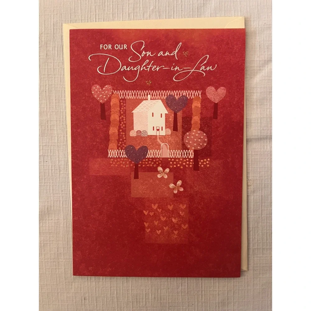 Hallmark daughters heart foil