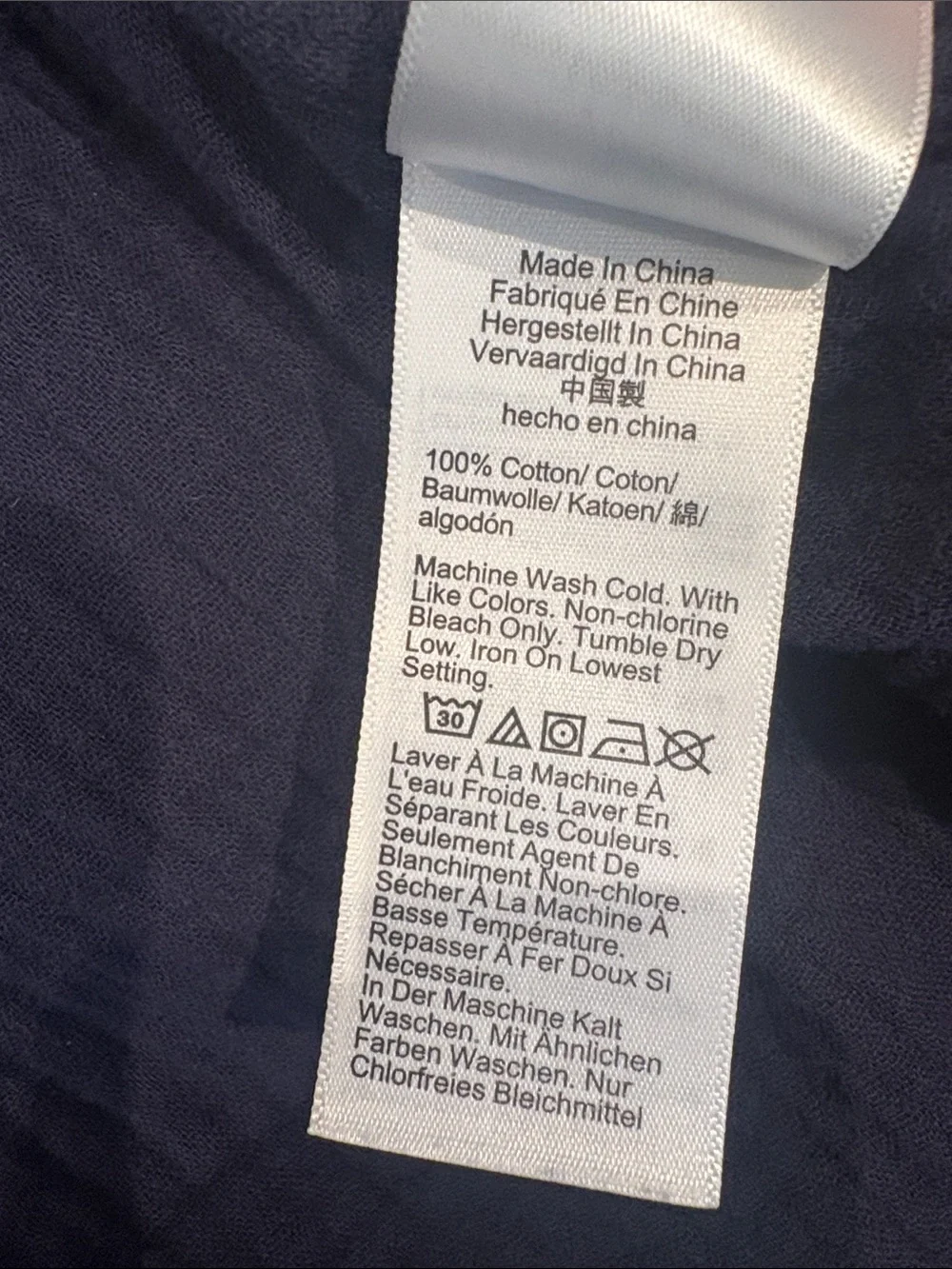J. Crew lightweight gauze