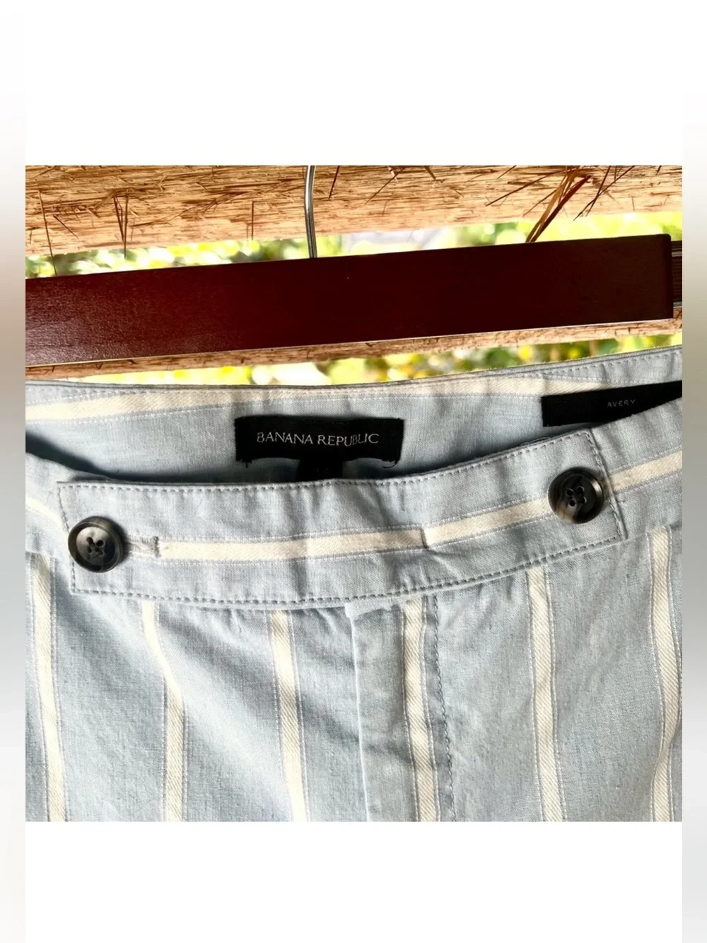 Banana Republic tailored crisp