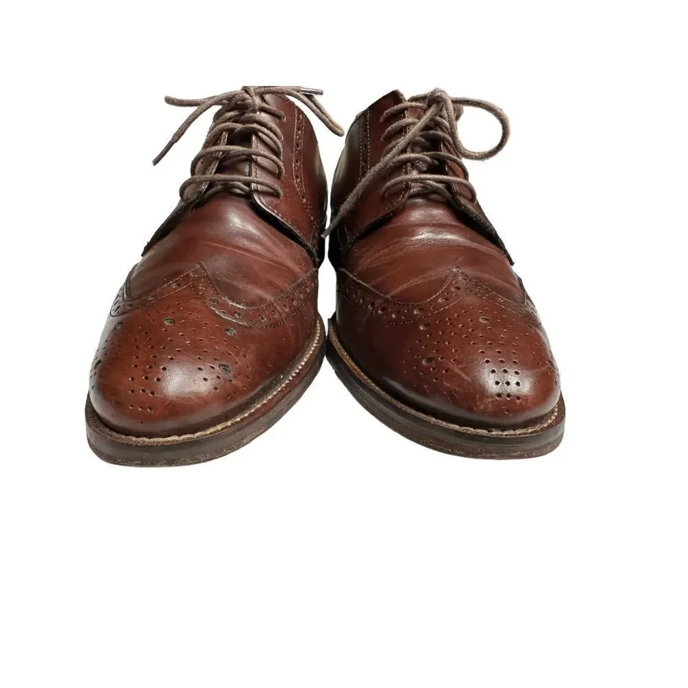 Anthropologie Cole Haan Grand OS‎ Wingtip Oxfords Brown Size 9.5