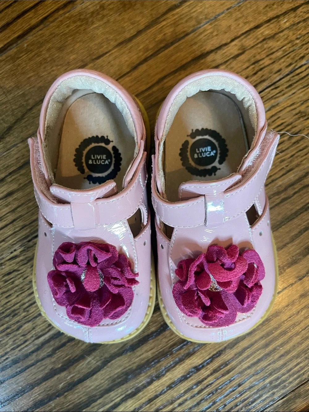 Livie & Luca shiny pink