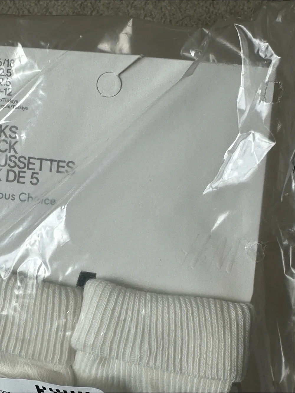H&M five pairs