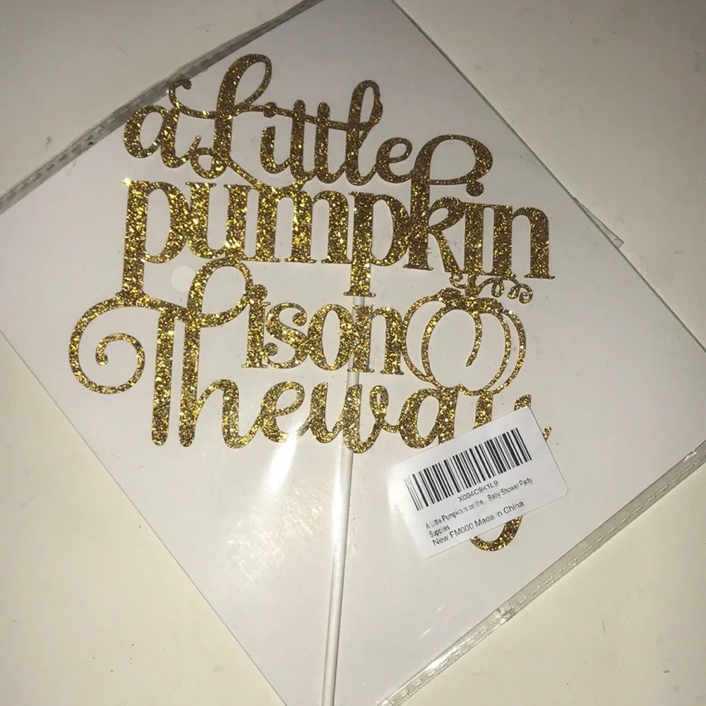 NIP “A Little Pumpkin Is On The Way