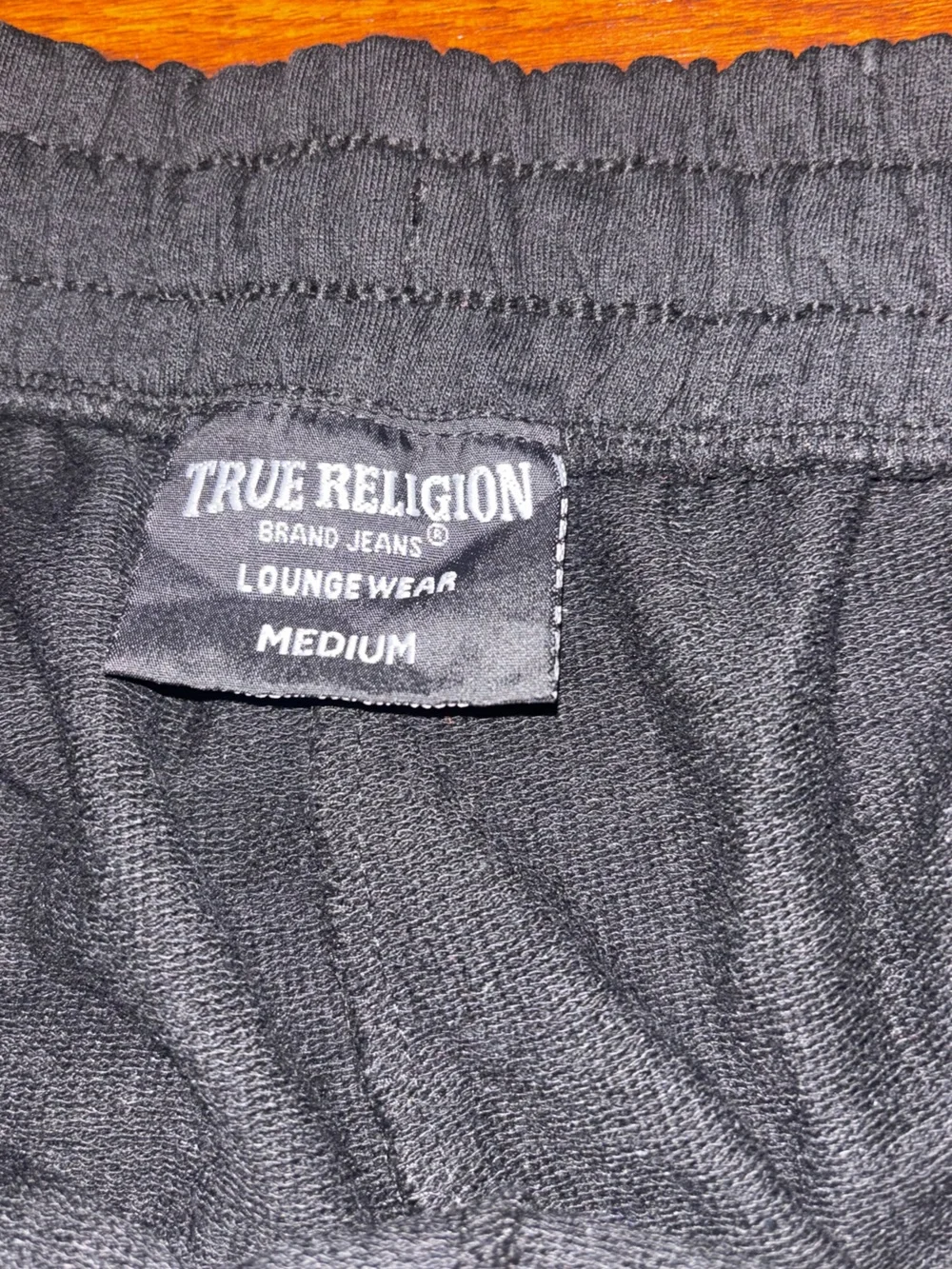 True Religion black jogging