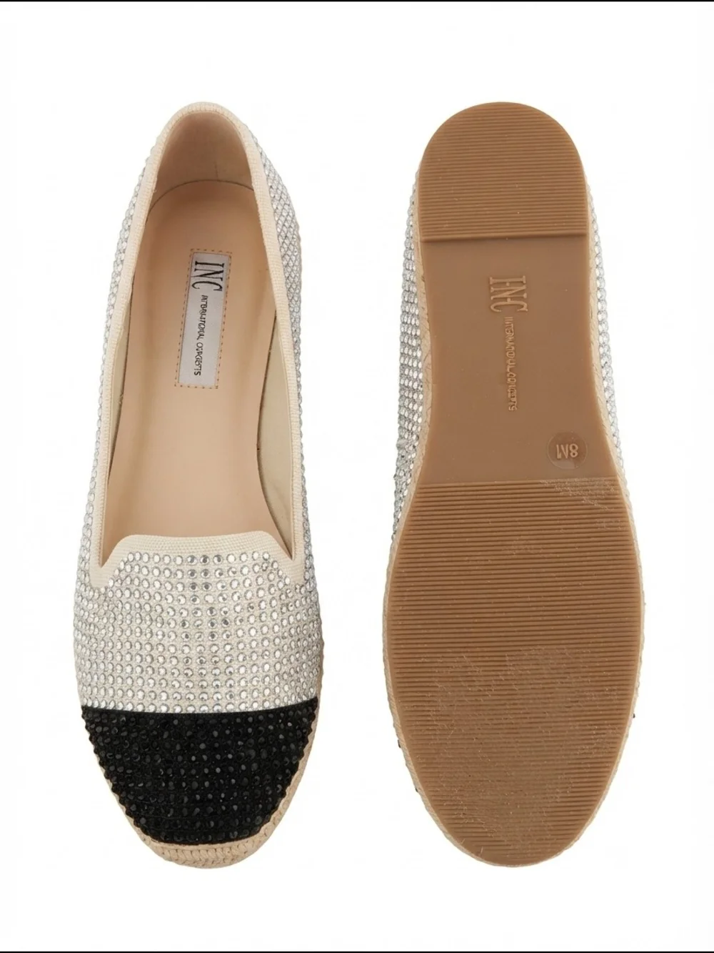INC International Concepts sparkling espadrille