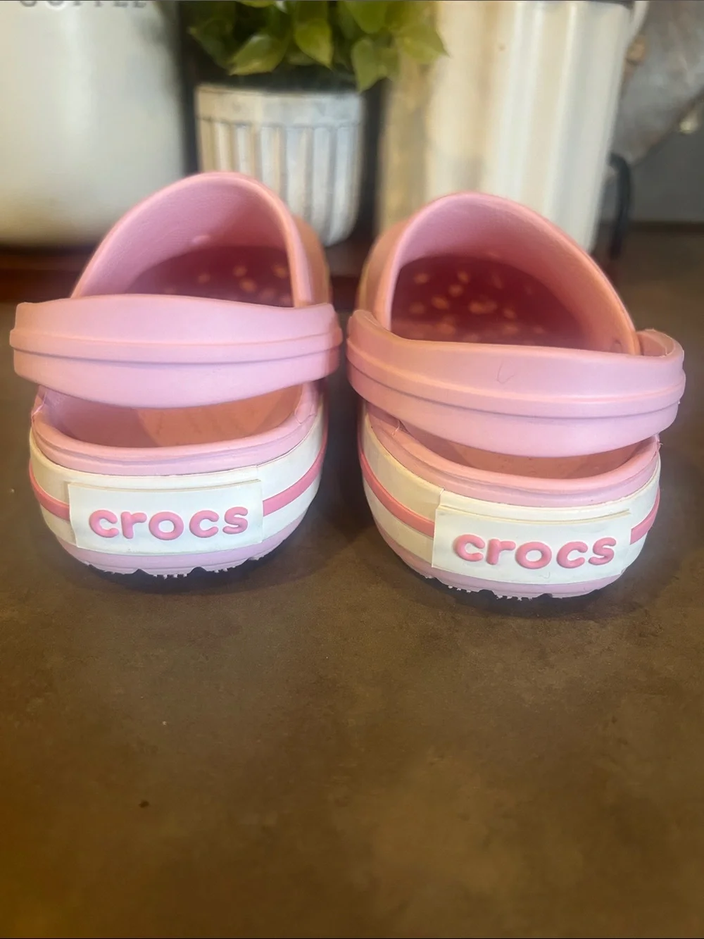 Crocs Crocband Clogs Ballerina Pink Sz C9