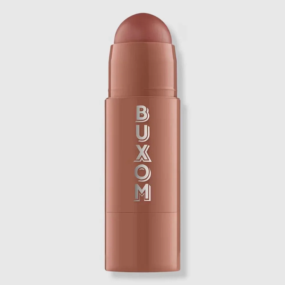 NIB Buxom Power-Full Plump Lip Balm in Inner Glow Nude Pink Plumping Tinted