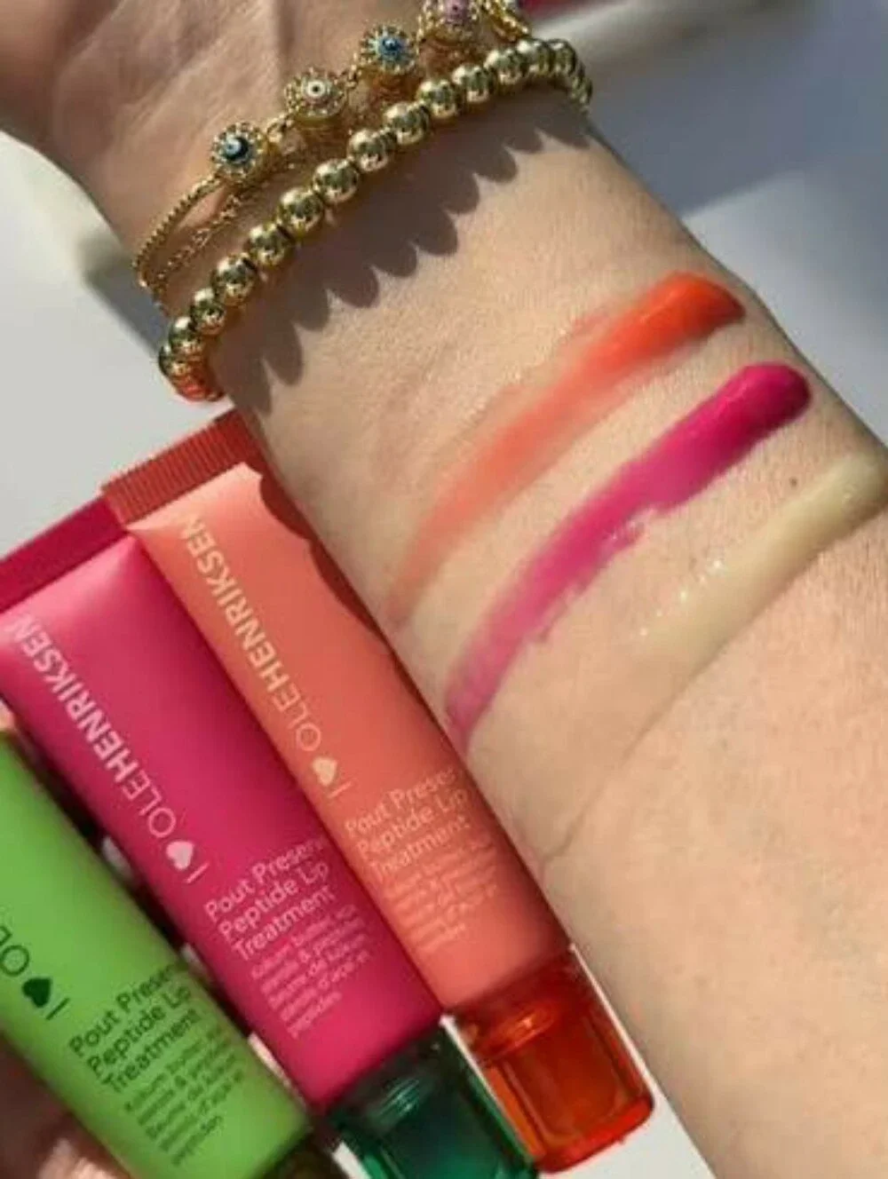 🍉Lip Need🍉BNIB LE OLE HENRIKSEN MALDIVES MELON Pout Preserve Chillers Lip Balm
