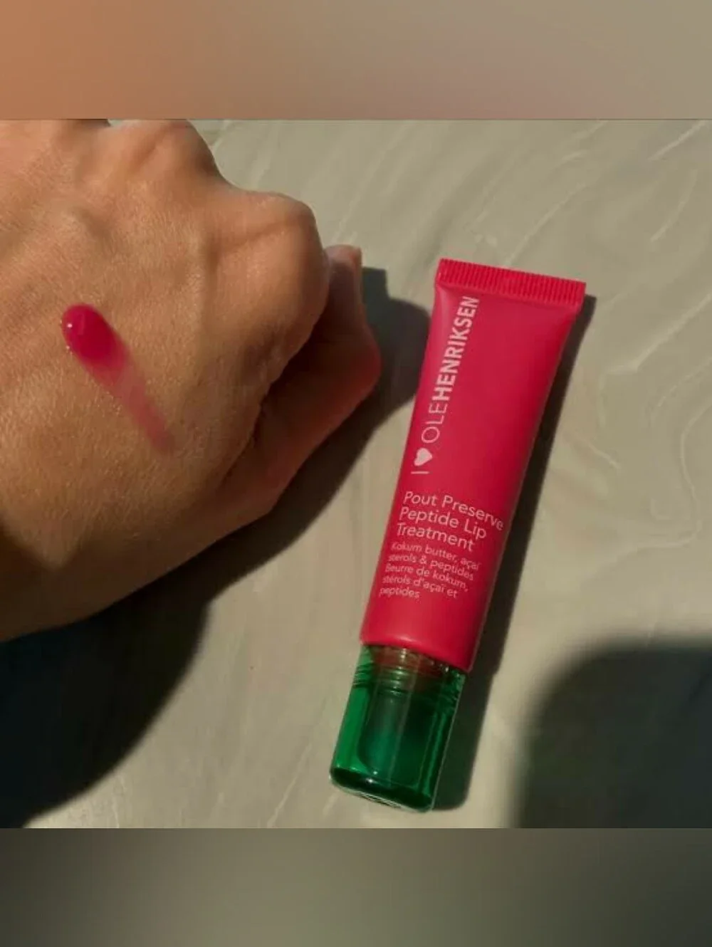 🍉Lip Need🍉BNIB LE OLE HENRIKSEN MALDIVES MELON Pout Preserve Chillers Lip Balm