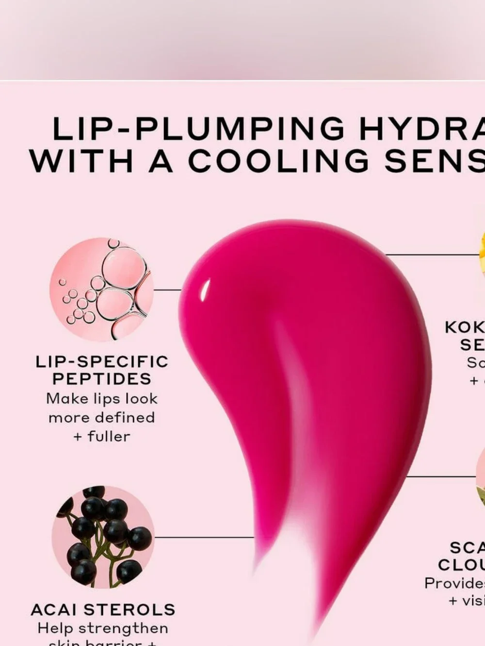 🍉Lip Need🍉BNIB LE OLE HENRIKSEN MALDIVES MELON Pout Preserve Chillers Lip Balm