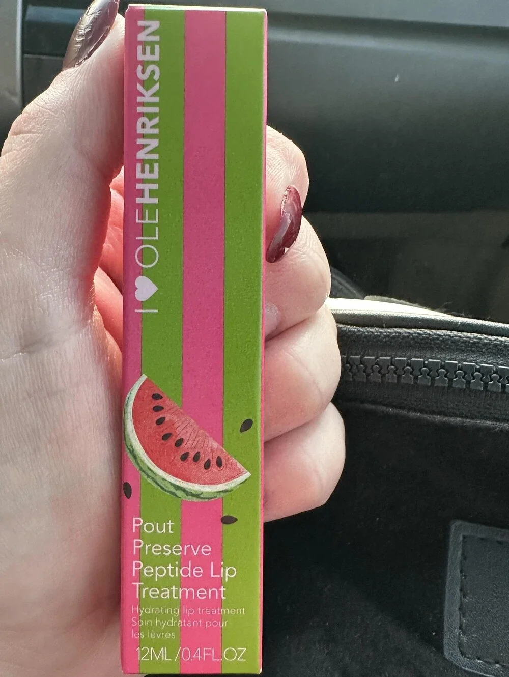 🍉Lip Need🍉BNIB LE OLE HENRIKSEN MALDIVES MELON Pout Preserve Chillers Lip Balm